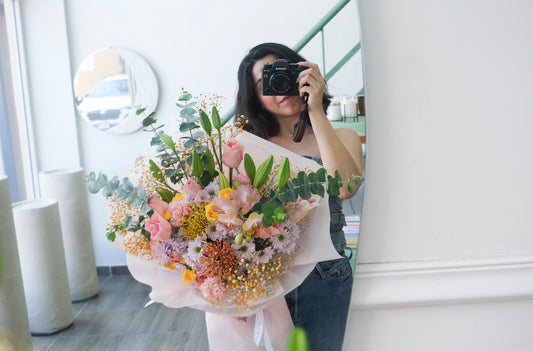 Guía de Luz + orquídea