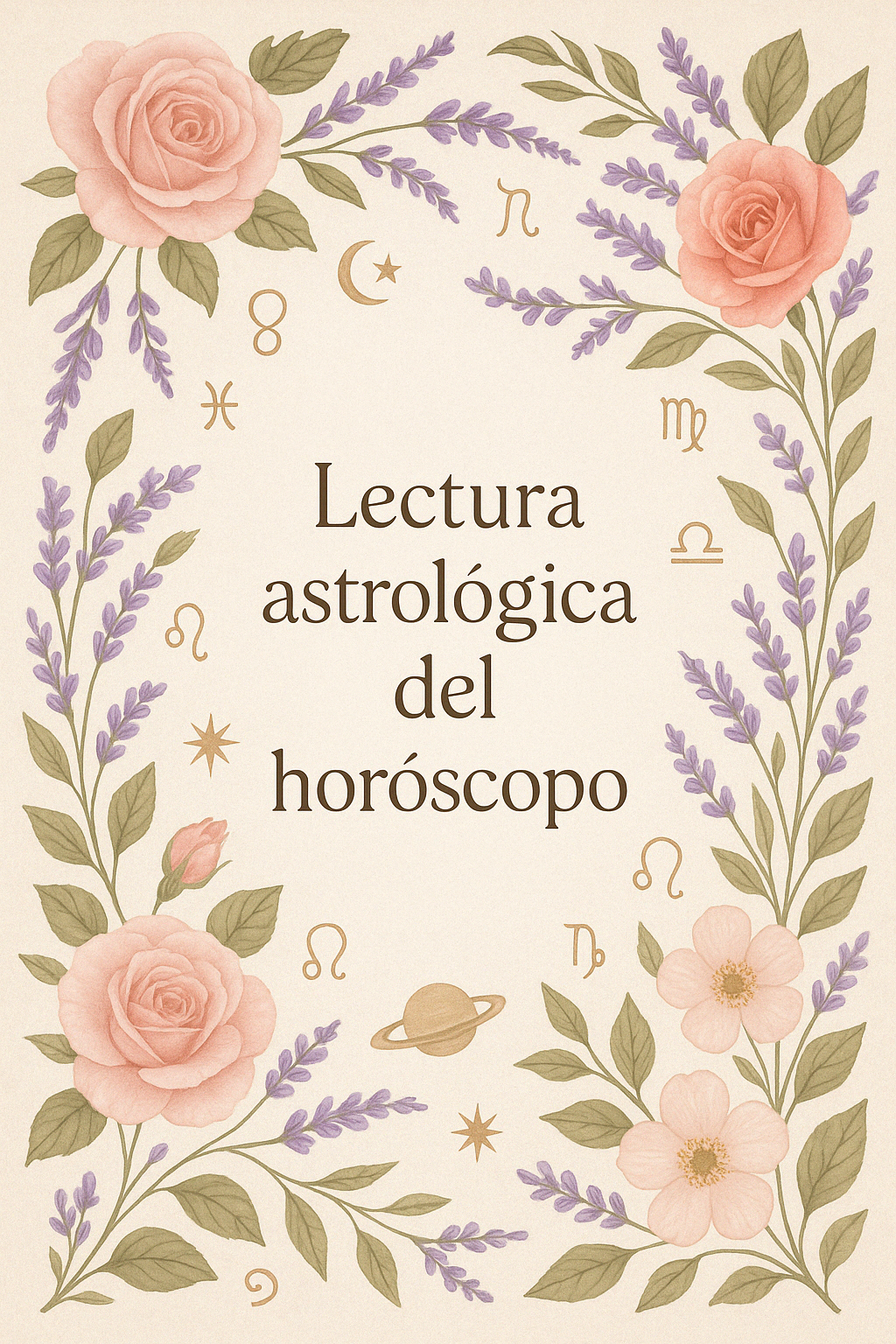Lectura astrológica del horóscopo