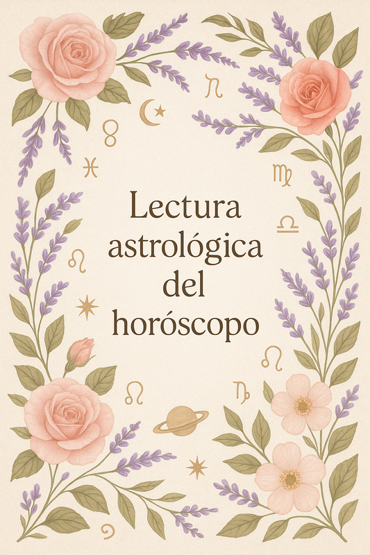 Lectura astrológica del horóscopo